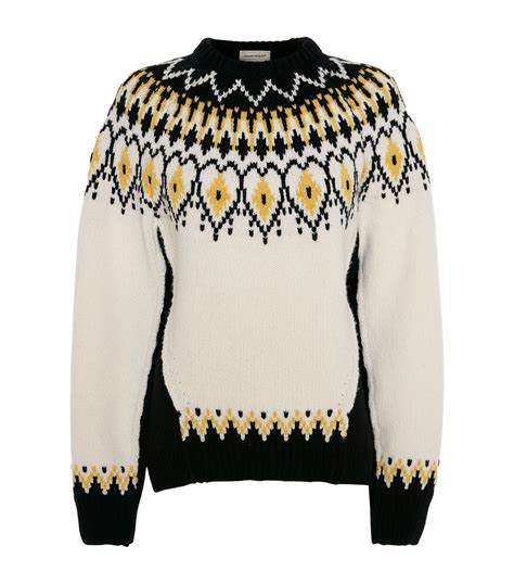 alexander mcqueen ladies sweaters.